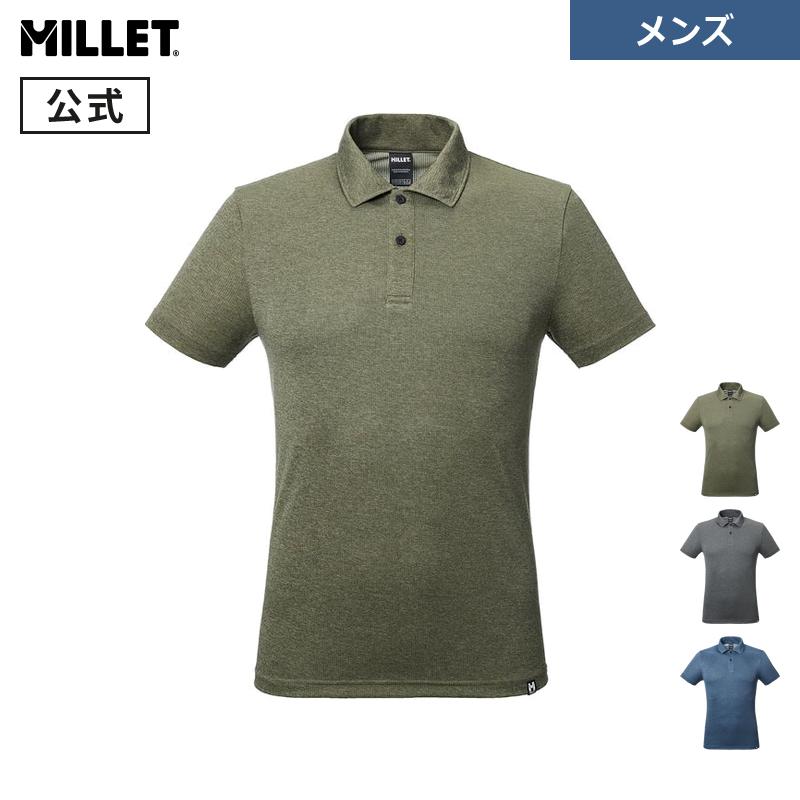 MILLET（ミレー） セネカ ポロ MIV10860 メンズ ポロシャツ ストレッチ