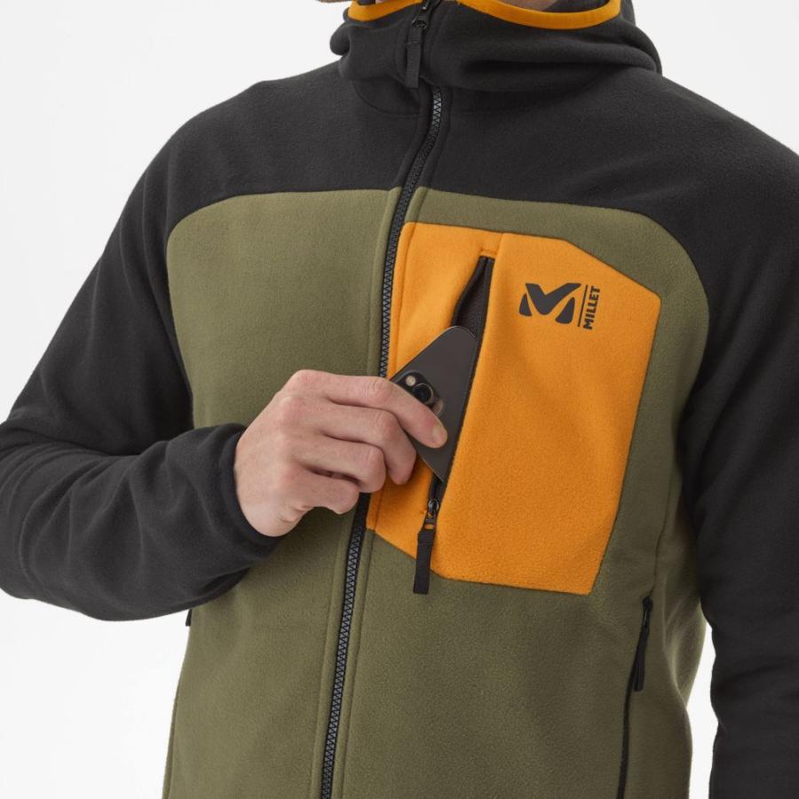 ミレー Millet アブレージョン フリース フーディ ABRASION FLEECE 