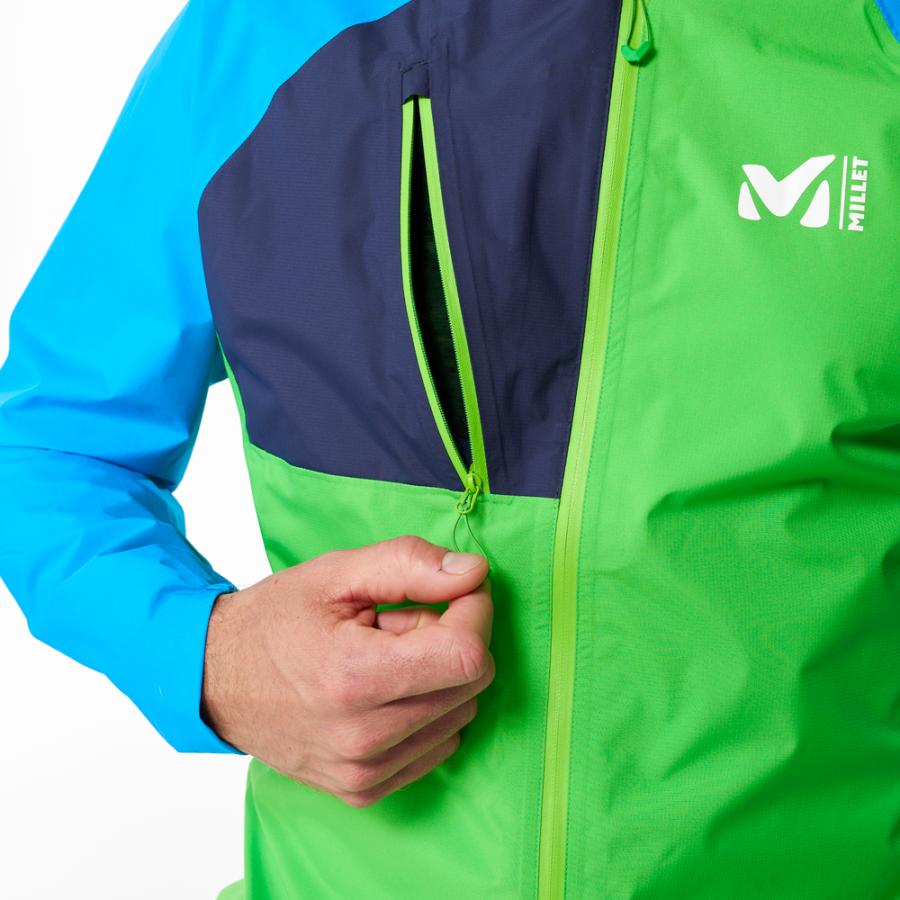レインウェア メンズ ジャケット 防水 アウター 登山 ミレー(Millet) インテンス 2.5L ジャケット MIV9702
