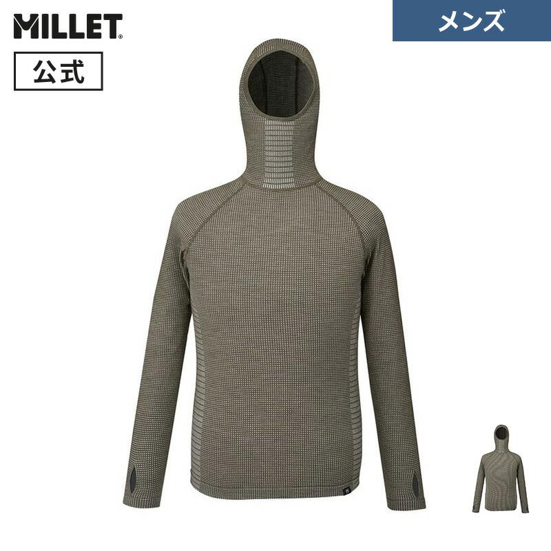 MILLET（ミレー） アウトレット公式 ワッフル ウール フーディ