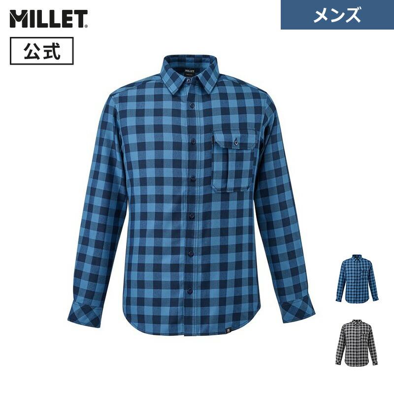 MILLET（ミレー） アウトレット公式 サーモ チェック シャツ ロング