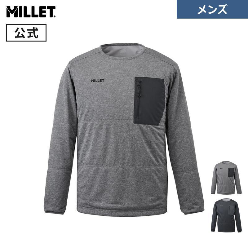 アウトレット公式 ジャケット メンズ アウター 登山 ミレー(Millet) アルファ ライト スウェット II クルー MIV01902 ALPHA LIGHT SWEAT