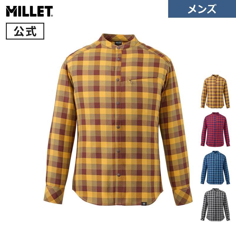 MILLET（ミレー） アウトレット公式 サーモ チェック スタンド シャツ
