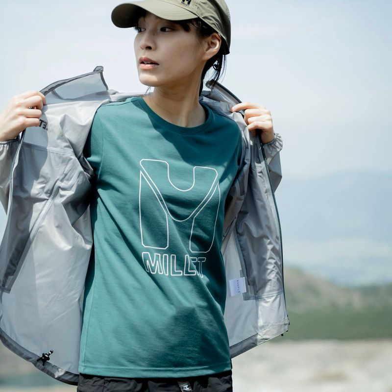 アウトレット公式 ミレー Millet ビッグ モノロゴ ショートスリーブ Tシャツ MIV03191 ユニセックス 半袖 | MILLET | 18