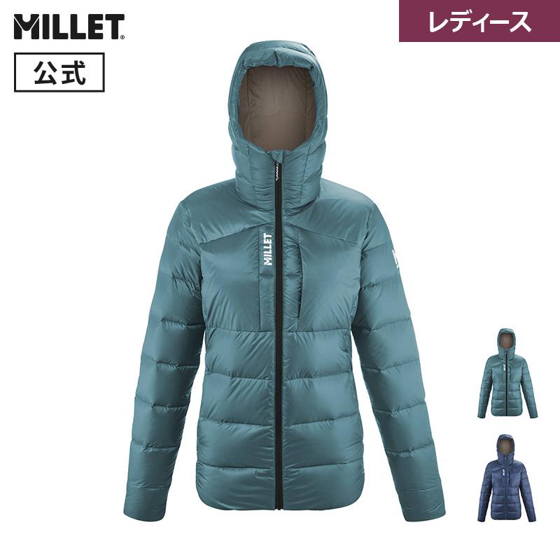 【美品】 MILLET ミレー フードダウン レディースS 極暖 MILLET（ミレー） アウトレット公式 カメット プロ ダウン フーディ