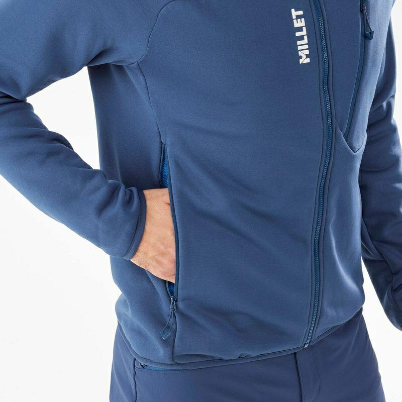MILLET ミレー 軽量フリースジャケット セネカ テクノ フーディー新品 M MILLET（ミレー） アウトレット公式 セネカ フリース ジャケット