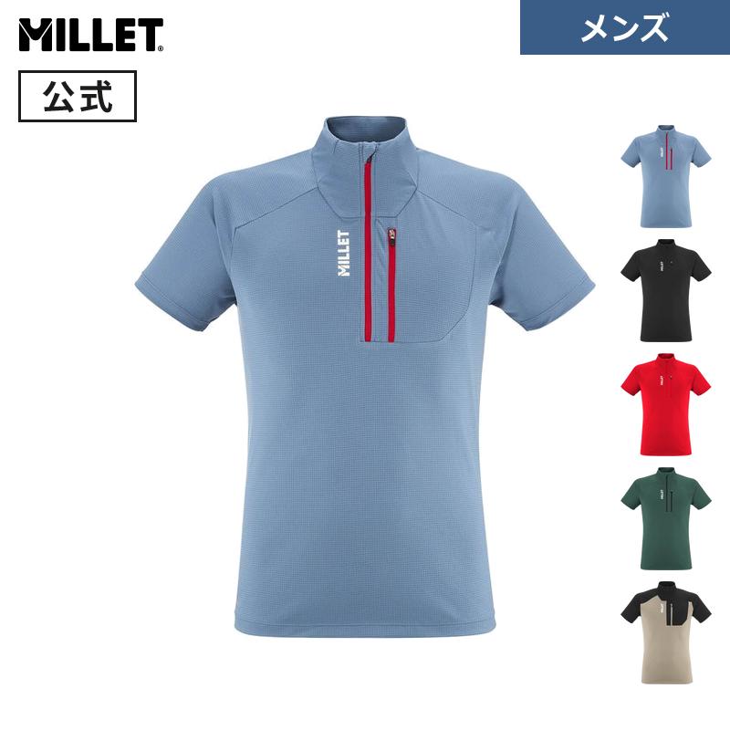 MILLET アウトレット公式 ミレー Millet カメット ジップTシャツ