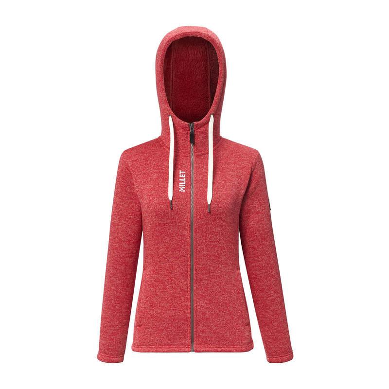 MILLET レディース中綿入りストレッチウエア上下セット上/Ｌ下/Ｍ 美品 MILLET（ミレー） アウトレット公式 シャモニー ニット ウォーム