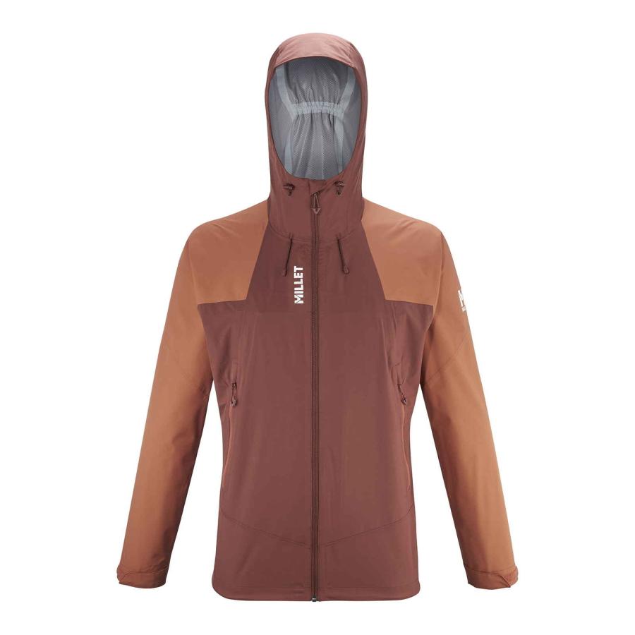 【正規通販】 MILLET レインウェア 登山 アウター 防水 ジャケット メンズ ジャケット・アウター