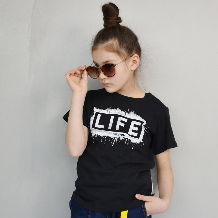 セール 「80%OFF」 半袖Tシャツ " CIRCUS&CO./サーカスアンドコー/" 子供服 LIFE　Tシャツ ブラック｜millibar｜02