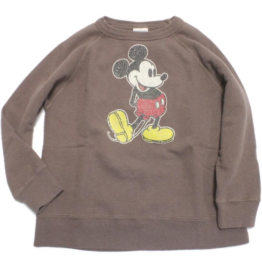 denim dungareeミッキーコラボサガラワッペンスウェット01 denim