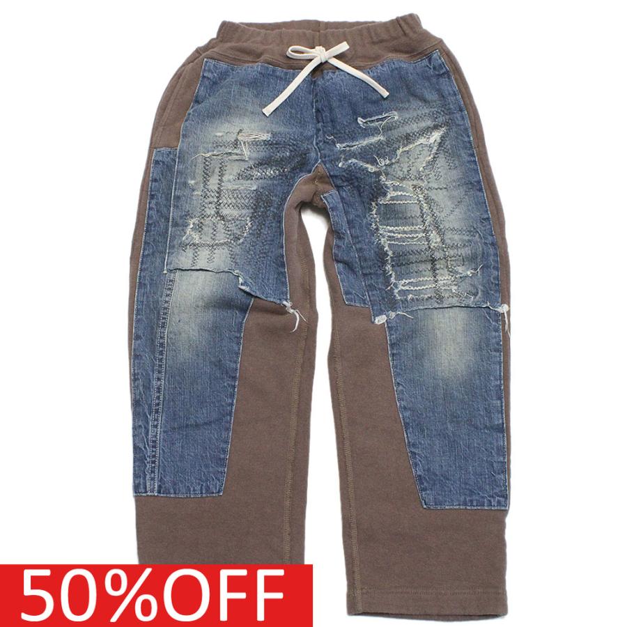 DENIM DUNGAREE セール 「50%OFF」 ロングパンツ 