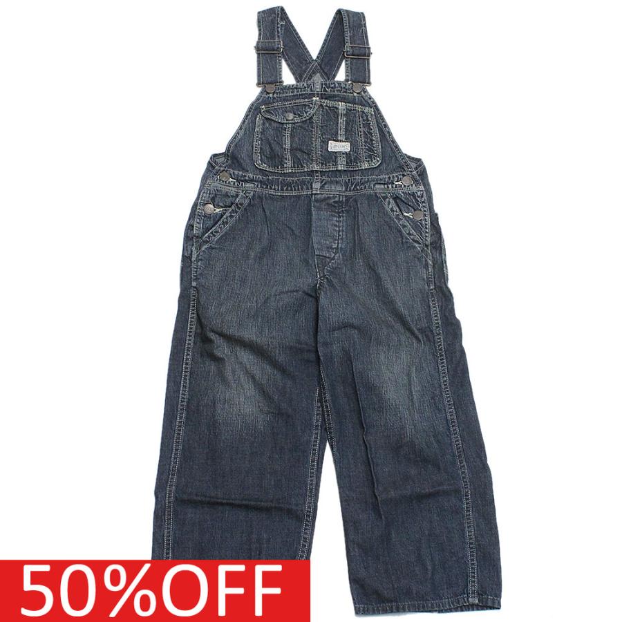 denim dungareeボロボロオーバーオール01 変わり