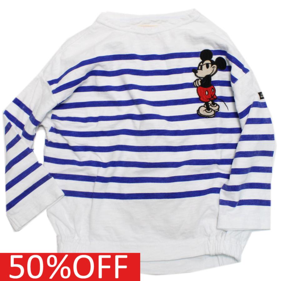 半袖tシャツ Dd ミッキー 子供服 テンジク Mickey ボーダーpt Tee 1w白 Dem 01 8400 子供服ミリバール ヤフーショップ 通販 Yahoo ショッピング