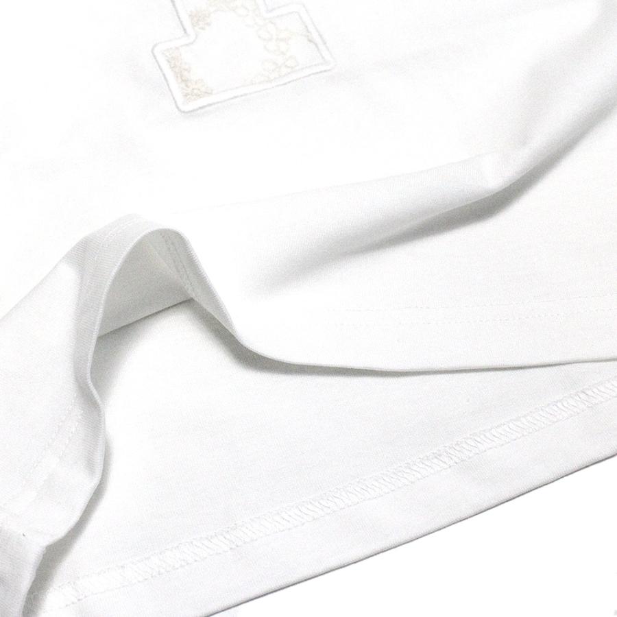 半袖Tシャツ "フィス" 子供服 サラサラテンジク F ロゴ S/S Tシャツ 21OW白｜millibar｜05