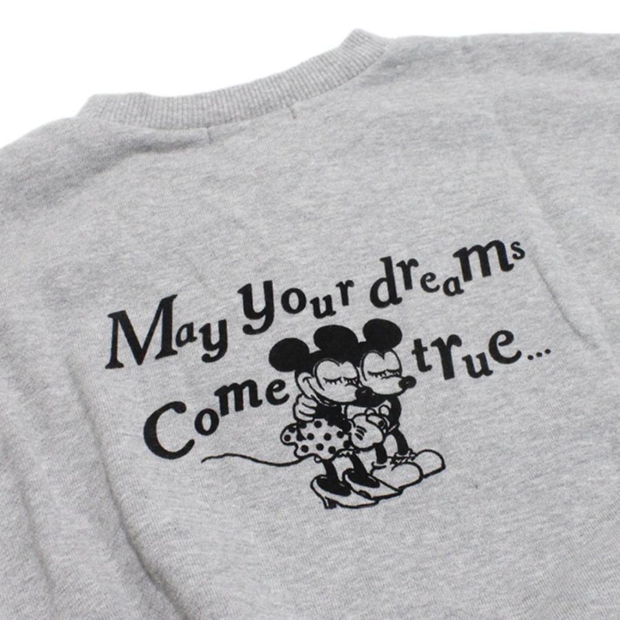 トレーナー・ニット "フィス" 子供服 ウラケ ミッキー＆ミニー L/S スウェット 3GR｜millibar｜06