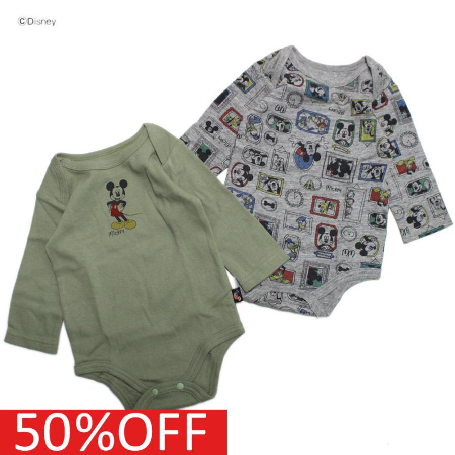 ベビーウェア 肌着 エフオーキッズ 子供服 ディズニーキャラクター 2pボディシャツ カーキ Kk Fok4351 01 3300 子供服ミリバール ヤフーショップ 通販 Yahoo ショッピング