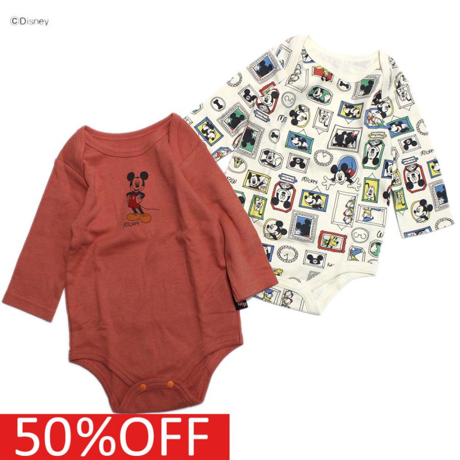 ベビーウェア 肌着 エフオーキッズ 子供服 ディズニーキャラクター 2pボディシャツ レッド Rr Fok4351 02 3300 子供服ミリバール ヤフーショップ 通販 Yahoo ショッピング
