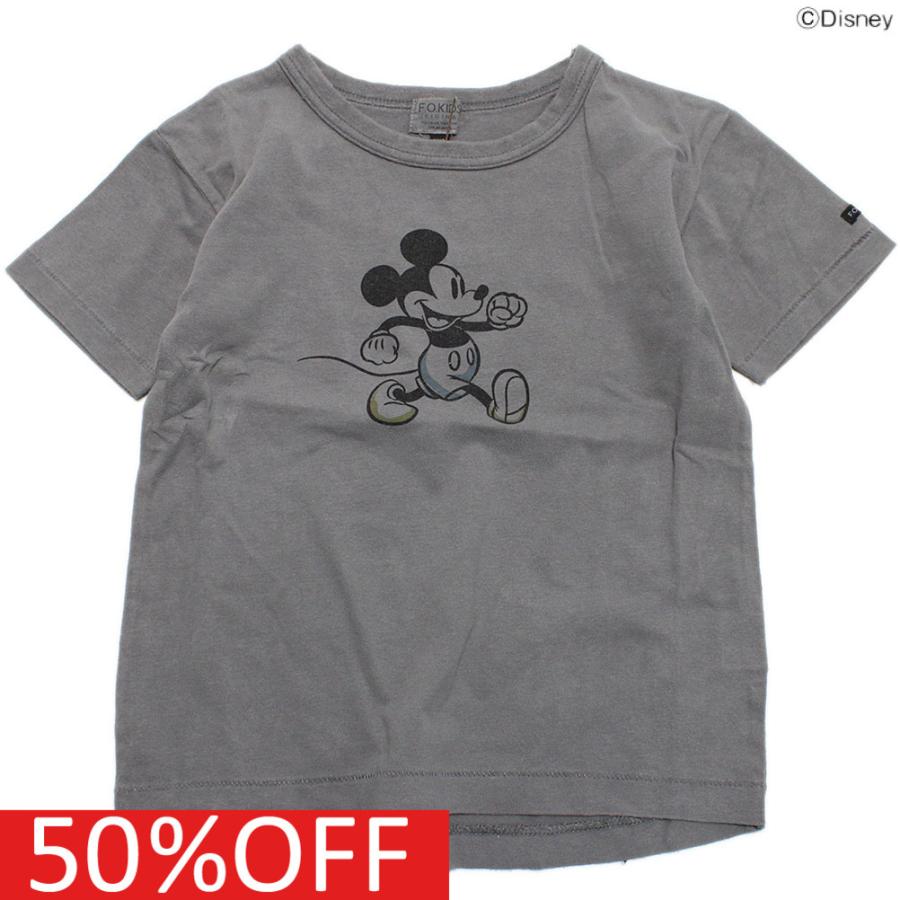 セール 50 Off 半袖tシャツ エフオーキッズ 子供服 ディズニーキャラクター コラボtシャツ グレー Gy Fokr 01 1800 子供服ミリバール ヤフーショップ 通販 Yahoo ショッピング