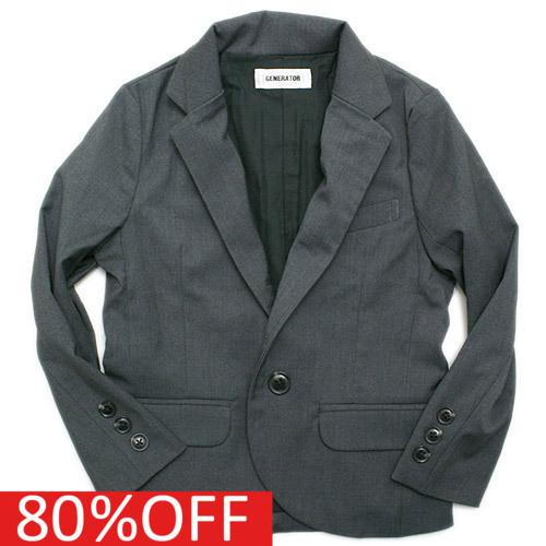 セール 80 Off ジャケット スーツ ジェネレーター 子供服 Dress Line テーラードジャケット グレー Grta 02 子供服ミリバール ヤフーショップ 通販 Yahoo ショッピング