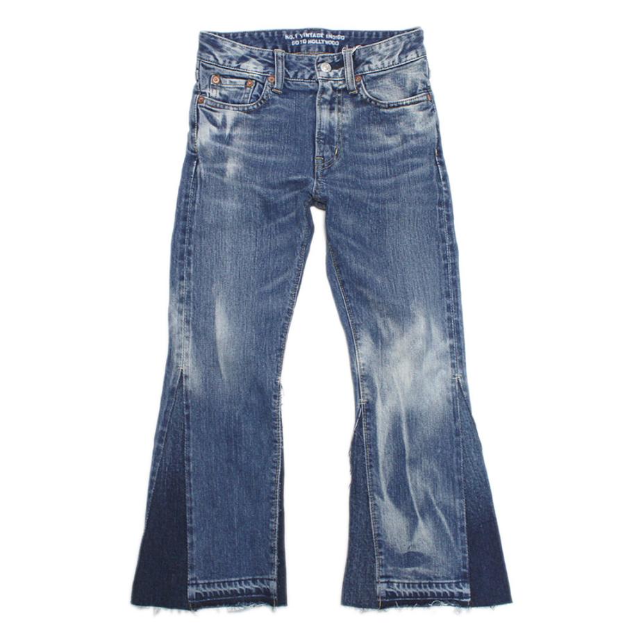 ロングパンツ ゴートゥーハリウッド 子供服 ストレッチデニム リメイク フレア Lpn 14blブルー Gth 01 子供服ミリバール ヤフーショップ 通販 Yahoo ショッピング