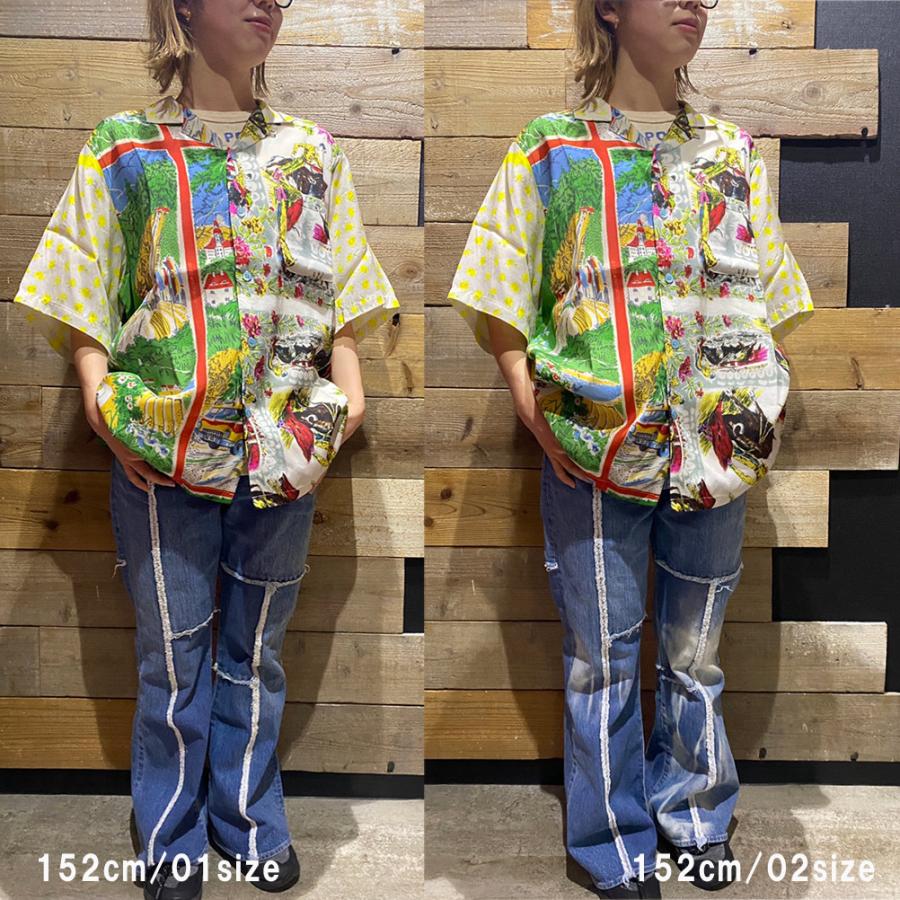 gotohollywood ストレッチ　フレア　リメイク　デニムパンツ 00 GO TO HOLLYWOOD セール 「70%OFF」 ロングパンツ 