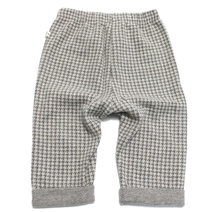 ベビーウェア・肌着 \"1＋in the family ワンモア イン ザ ファミリー\"" SEBASTIAチドリニットパンツ グレー(GRAY)"_2