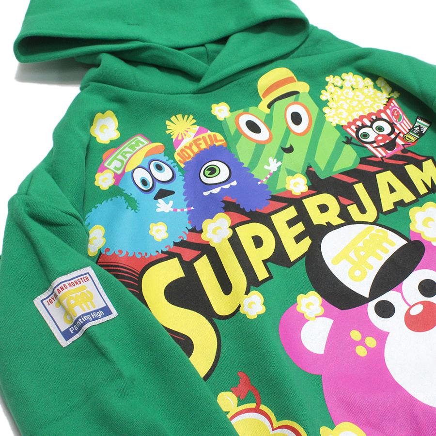 パーカー \"JAM\" SUPERジャム パーカー グリーンの画像