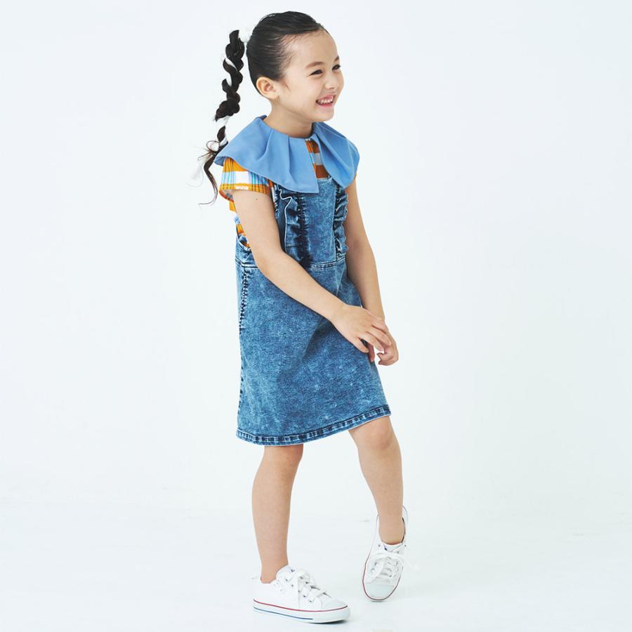 えむ様コットンウォッシュジャンパースカート