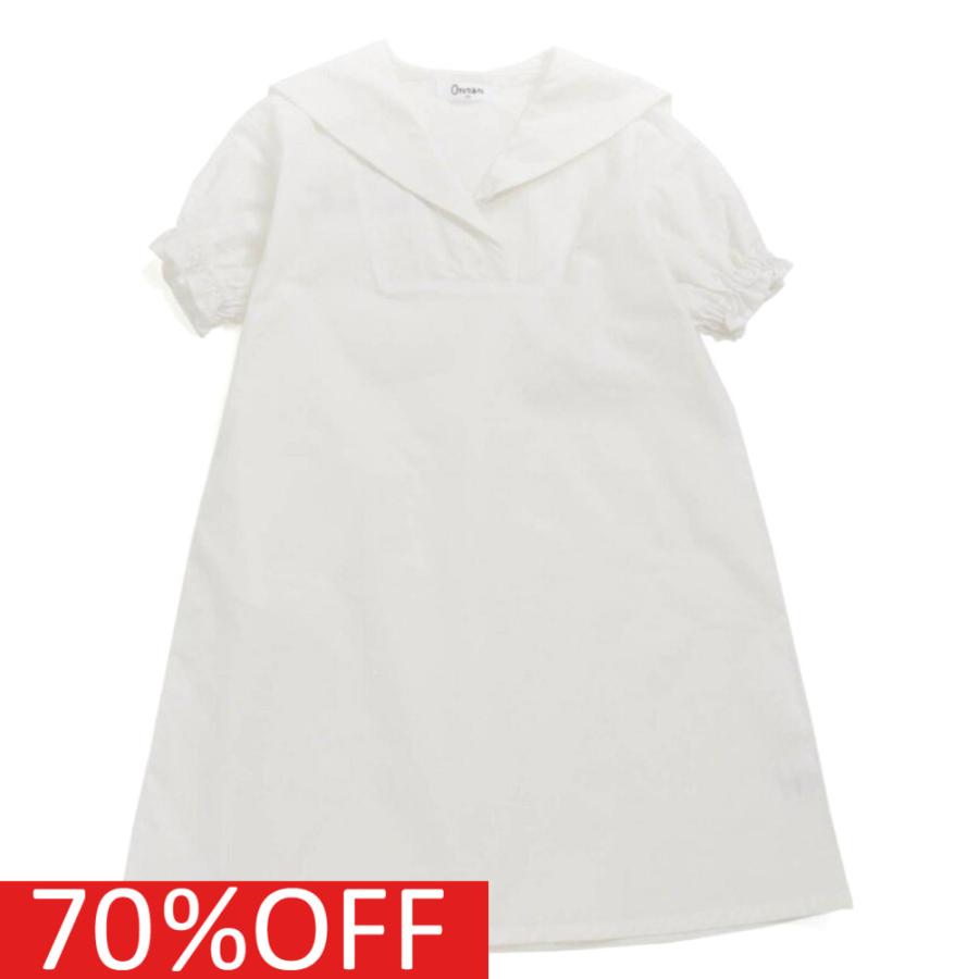 セール 50 Off ワンピース オトナト 子供服 セーラーワンピース オフホワイト Ow Ote 01 4300 子供服ミリバール ヤフーショップ 通販 Yahoo ショッピング