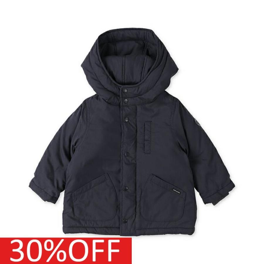 セール 30 Off アウター Quoti Use Fith クゥオティユースフィス 子供服 中綿フーデッドコート 64dblダークブルー Quf 03 00 子供服ミリバール ヤフーショップ 通販 Yahoo ショッピング