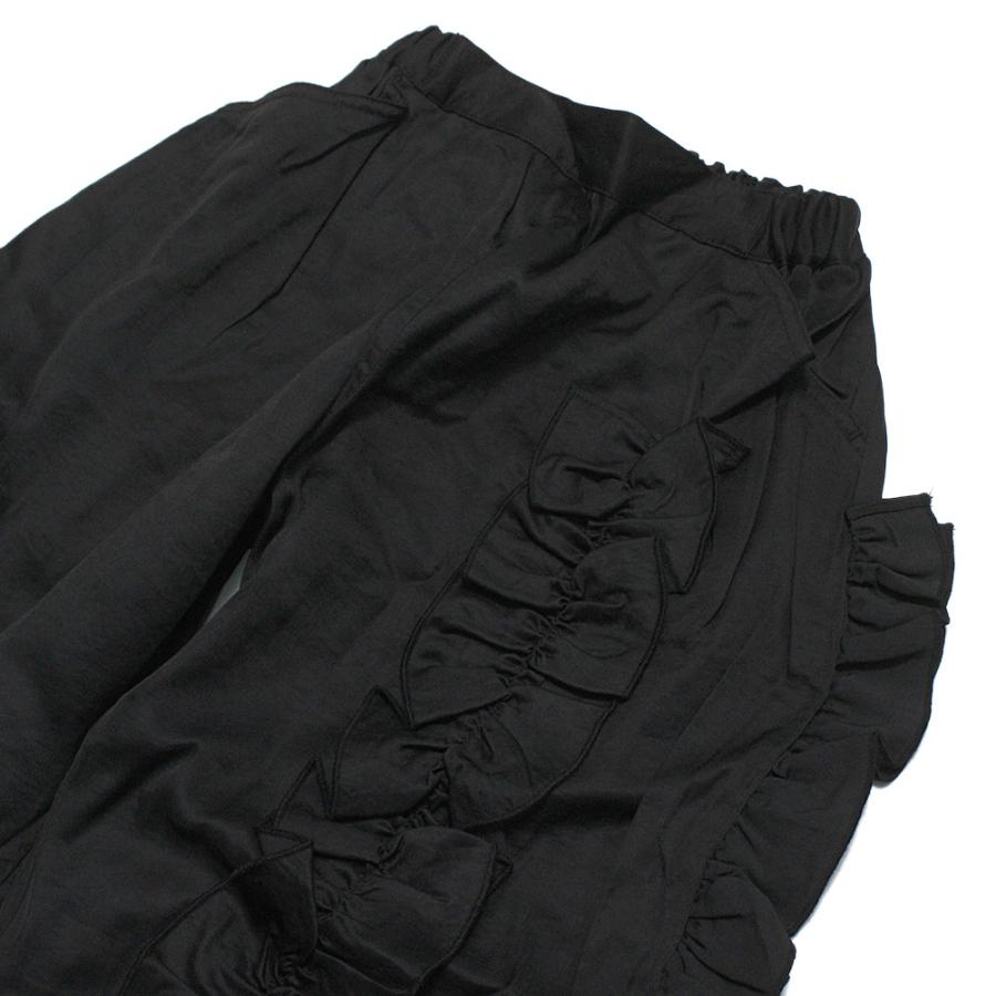 UNICA 【unica】　アシメフリルパンツ　LADIES ブラック unica】 アシメフリルパンツ LADIES ブラック | Pay ID