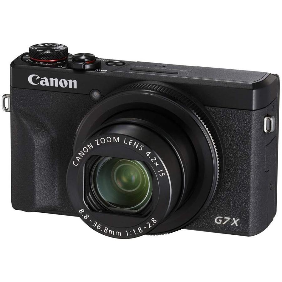 【公式】 キヤノン デジタルカメラ PowerShot G7 X Mark III (BK) PSG7XMARKIIIBK ブラック 【JSB1502988322】(53712円)