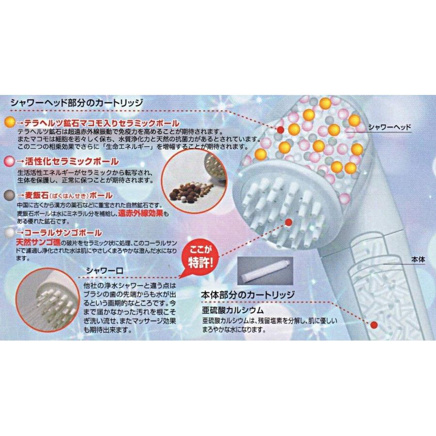 【超美品】 ガイアの水135 シャワーヘッド 【2244310566】(12340円)