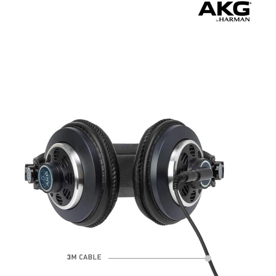 AKG プロフェッショナルスタジオモニター・セミオープンヘッドフォン 