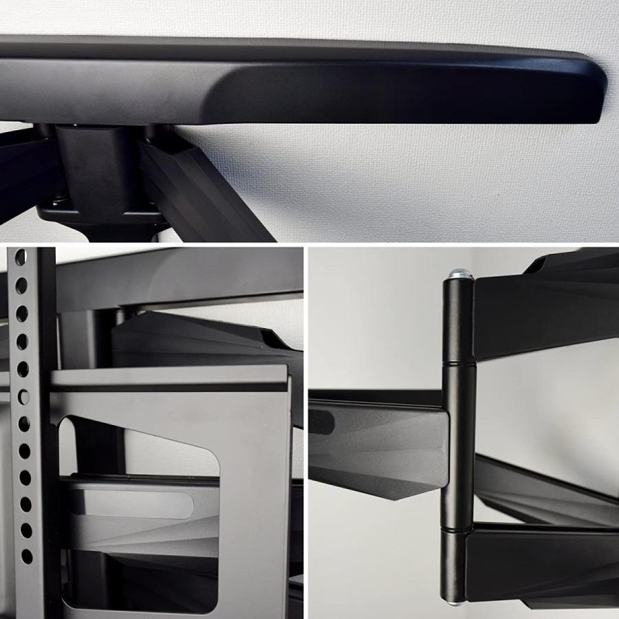 テレビ 壁掛け 金具 STARPLATINUM 液晶 TV モニター TVセッターフリースタイル VA126 37-65インチ対応 Mサイズ テレビ 壁掛け 金具 STARPLATINUM 液晶 TV モニター TVセッターフリースタイル VA126 65インチ対応 Mサイズ