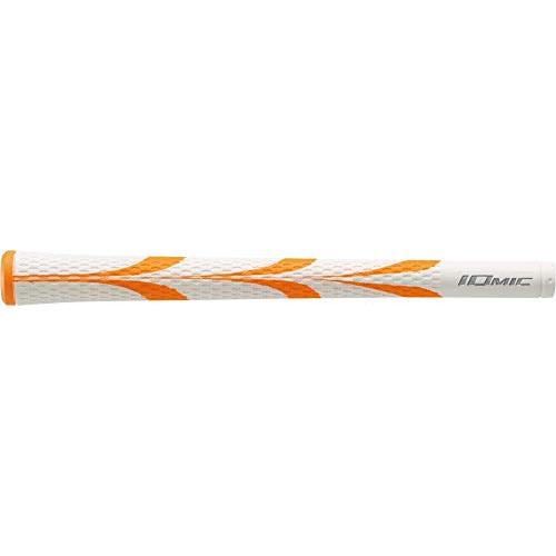 IOMIC ファッションの イオミック ゴルフグリップ Sticky Opus2 バックライン有 ベー Art 店舗良い Grip Series ホワイト×オレンジ
