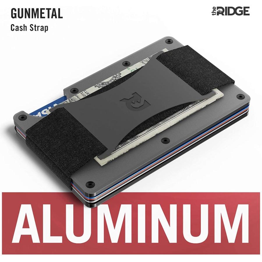 ザ リッジ the RIDGE キャッシュストラップ メンズ アルミニウム 並行輸入品 (ガンメタル) ザ リッジ the RIDGE キャッシュストラップ メンズ アルミニウム 並行輸入品 ガンメタル