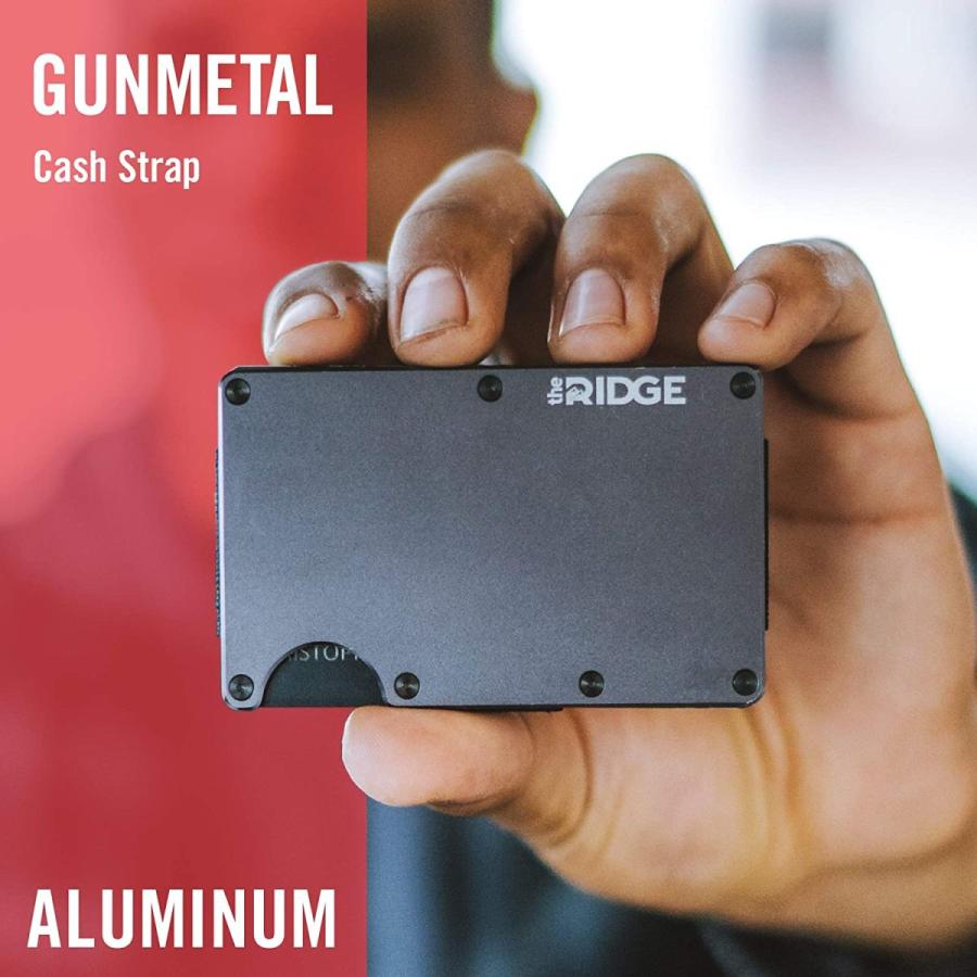 ザ リッジ the RIDGE キャッシュストラップ メンズ アルミニウム 並行輸入品 (ガンメタル) ザ リッジ the RIDGE キャッシュストラップ メンズ アルミニウム 並行輸入品 ガンメタル