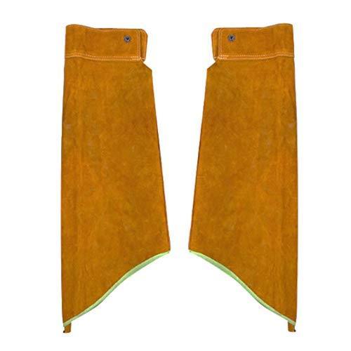 牛革 溶接用 腕カバー 腕保護 手袋 防炎 溶接 防護服 やけど 対策 耐熱