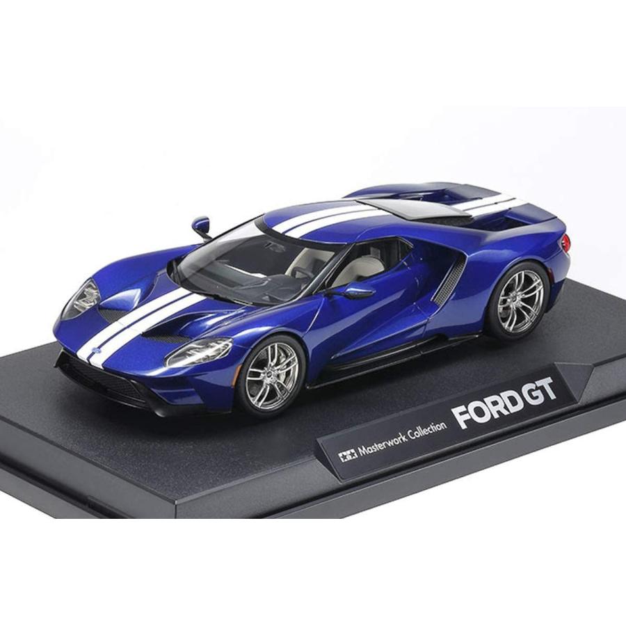 タミヤ 1/24 マスターワークコレクション No.166 フォードGT ブルー 塗装済み完成モデル 21166 タミヤ 1/24 マスターワークコレクション No フォードGT ブルー 塗装済み完成モデル