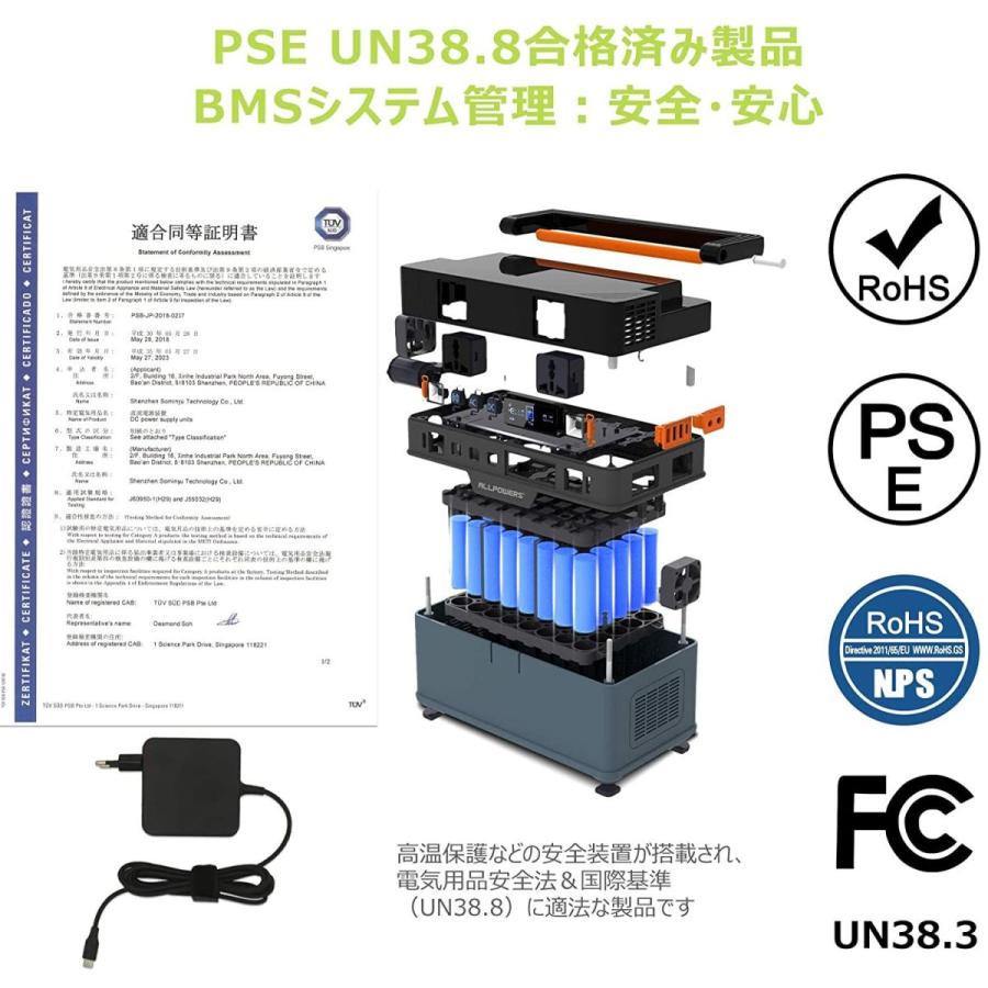 安心の実績 高価 買取 強化中 ポータブル電源 ALLPOWERS 666.6Wh 185200mAh 500W 大容量 正弦波 家庭用蓄電池 MPPT APP遠隔操作 U wantannas.go.id 安心の実績 高価 買取 強化中 ポータブル電源 ALLPOWERS 666.6Wh 185200mAh 500W 大容量 正弦波 家庭用蓄電池 MPPT APP遠隔操作 U wantannas.go.id