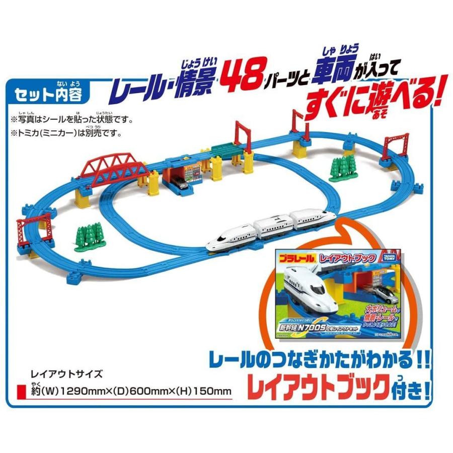 プラレール かっこいいがいっぱい 新幹線 N700S立体レイアウトセット プラレール かっこいいがいっぱい 新幹線 N700S立体レイアウトセット