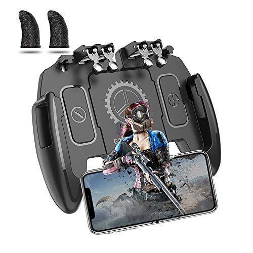 Aiyujiwu 荒野行動 Pubg Mobile スマホ コントローラー ゲームコントローラー Codモバイル フォートナイト 6本指操作 71 Off