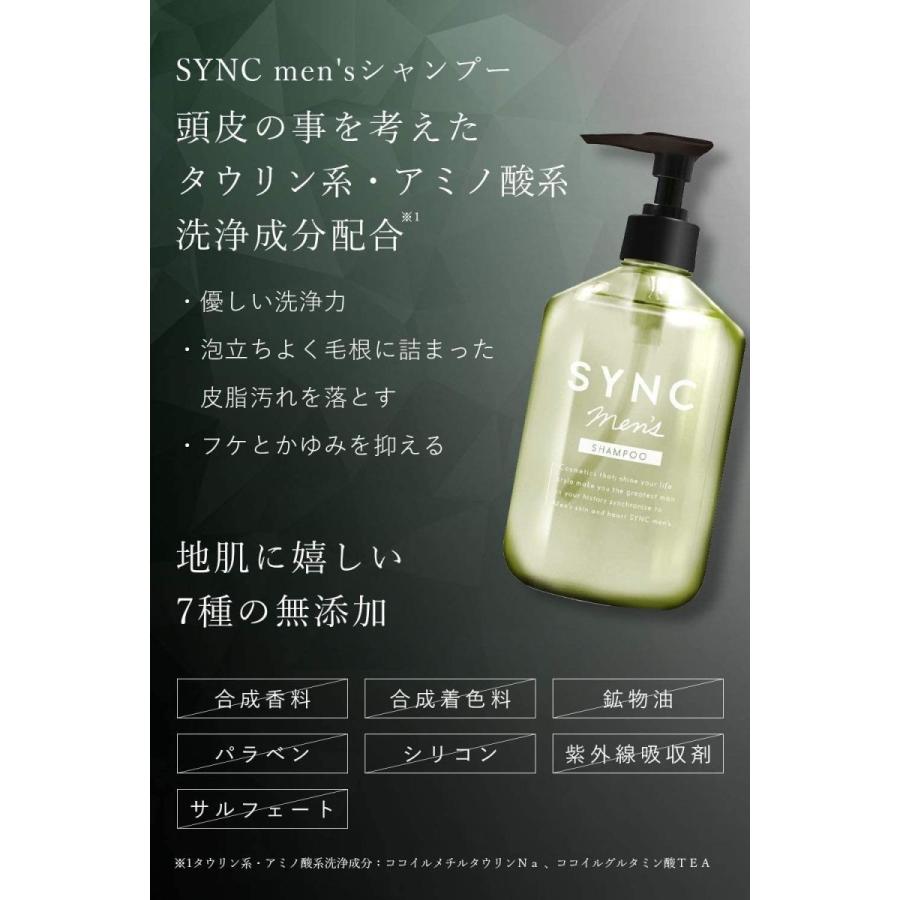 シャンプー トリートメント バス用品セット いい匂い の コンディショナー シャンプー メンズ 用 Sync Men S メンズ シ Million Got 通販 Yahoo ショッピング