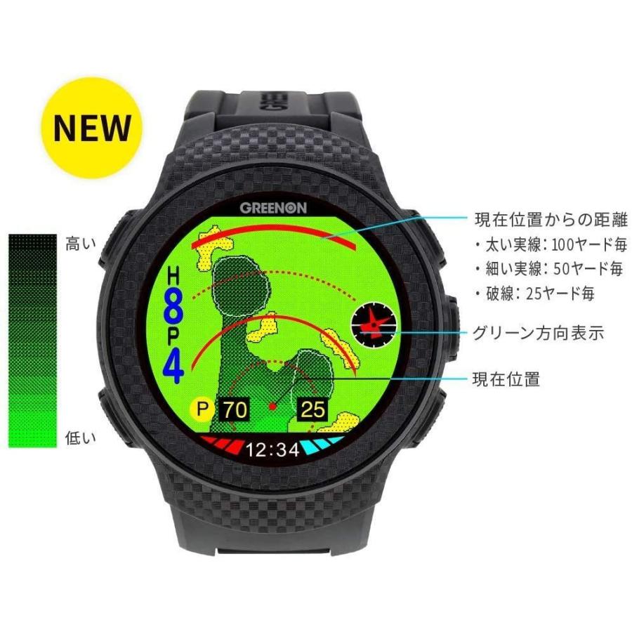 GreenOn(グリーンオン) ゴルフウォッチ ザ・ゴルフウォッチA1-II ユニセックス G017 GreenOn グリーンオン ゴルフウォッチ ザ ゴルフウォッチA1 II ユニセックス G017