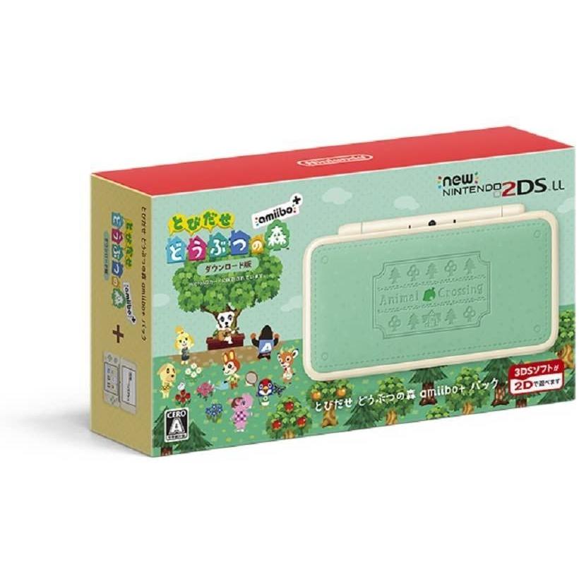 有名ブランド最終値下げ Newニンテンドー2ds Ll とびだせ Gotのnewニンテンドー2ds どうぶつの森 Million Ll Amiibo パック Million Got 交換無料