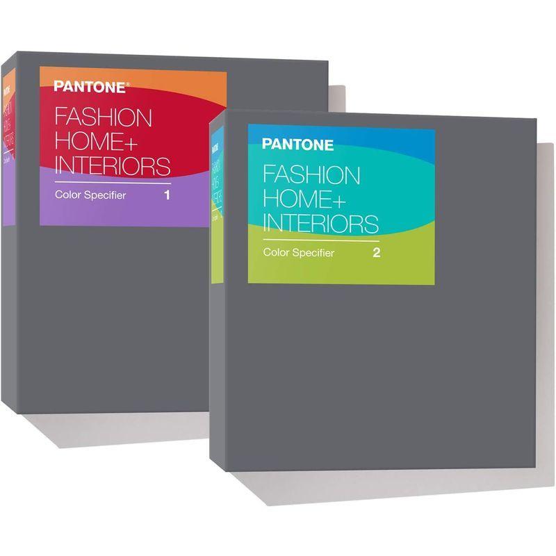 パントン(PANTONE) 色見本 ファッション、ホーム＋インテリア・カラースペシファイヤー ペーパー版(TPG) (2冊組) FHIP21 図案、見本 
