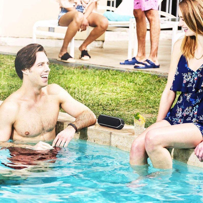 ソニー ワイヤレスポータブルスピーカー SRS-XB22 : 防水 / 防塵 / 防錆 / Bluetooth / 重低音モデル / マイク ソニー ワイヤレスポータブルスピーカー SRS XB22 防水 防塵 防錆 Bluetooth 重低音モデル マイク