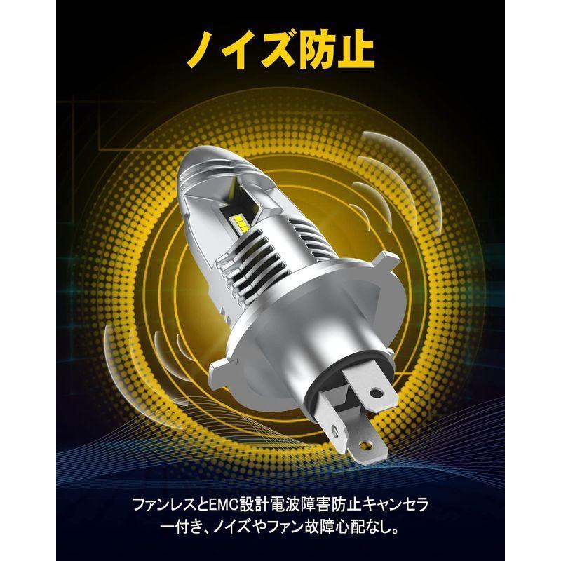 22最新強化モデルauxito Ledヘッドライト H4 Hi Lo 車 バイク用ledヘッドライト ホワイト6000k 高輝度30w Million Got 通販 Yahoo ショッピング